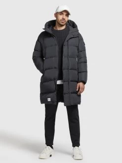 Khujo Outdoor Jassen Functionele Jas RAFI Heren Grafiet -Mode kledingwinkel 7daea455c5dc68043f51aca469bf5e18