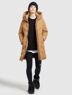 Khujo Wintermantels Wintermantel Formin Dames Safraan -Mode kledingwinkel 7e00b21942d1550cc7442afe3b95e780