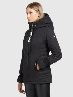 Khujo Winterjassen Winterjas Dames Zwart -Mode kledingwinkel 7e2dc618dfba7d08f0ee5baccf5f1829