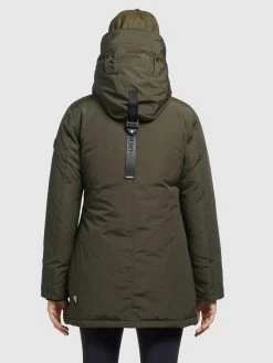 Khujo Winterjassen Winterjas Kanda 2 Dames Olijfgroen -Mode kledingwinkel 7eac0e8f161a3ed0735c1501bca2a656