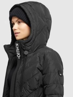 Khujo Tussenjassen Tussenjas Stern Dames Zwart -Mode kledingwinkel 7f82c3ae1bc86eaedc52f877d48df897