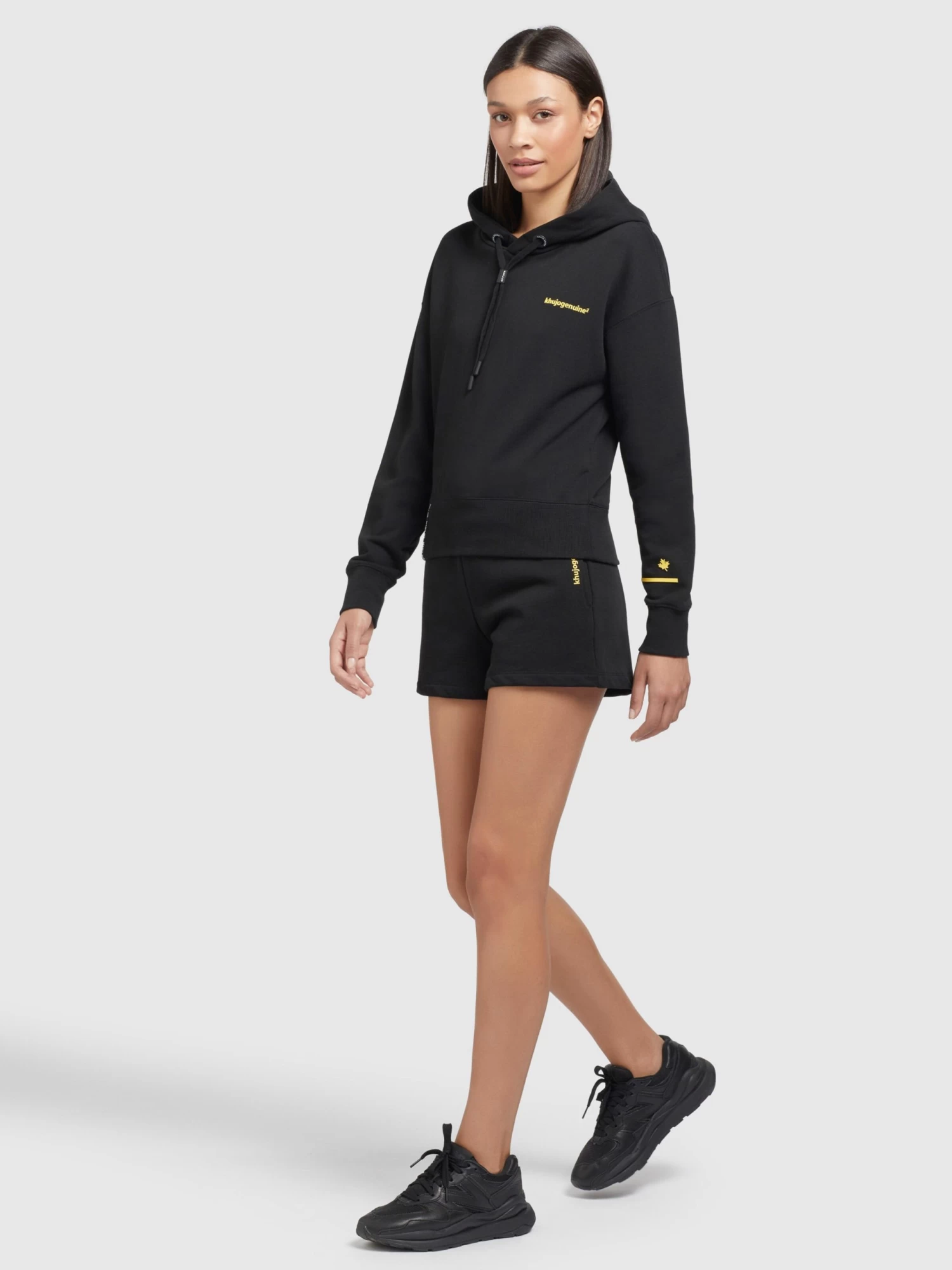 Khujo Longsleeves Shirt Dalia Dames Zwart 3 Khujo Longsleeves Shirt Dalia Dames Zwart - Afbeelding 3