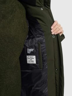 Khujo Korte Mantels Wintermantel Wente Dames Kaki -Mode kledingwinkel 819290cac883ce2d76f649dc542490c1