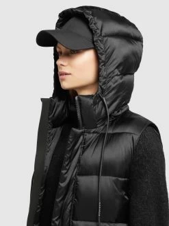 Khujo Bodywarmers Bodywarmer Tourin Dames Zwart -Mode kledingwinkel 819744f77053b675bab2765b19d05b59