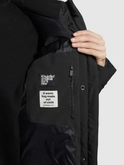 Khujo Wintermantels Wintermantel Dakota Dames Zwart -Mode kledingwinkel 81bd1fb712b99d6ccdded7cd47d12af7