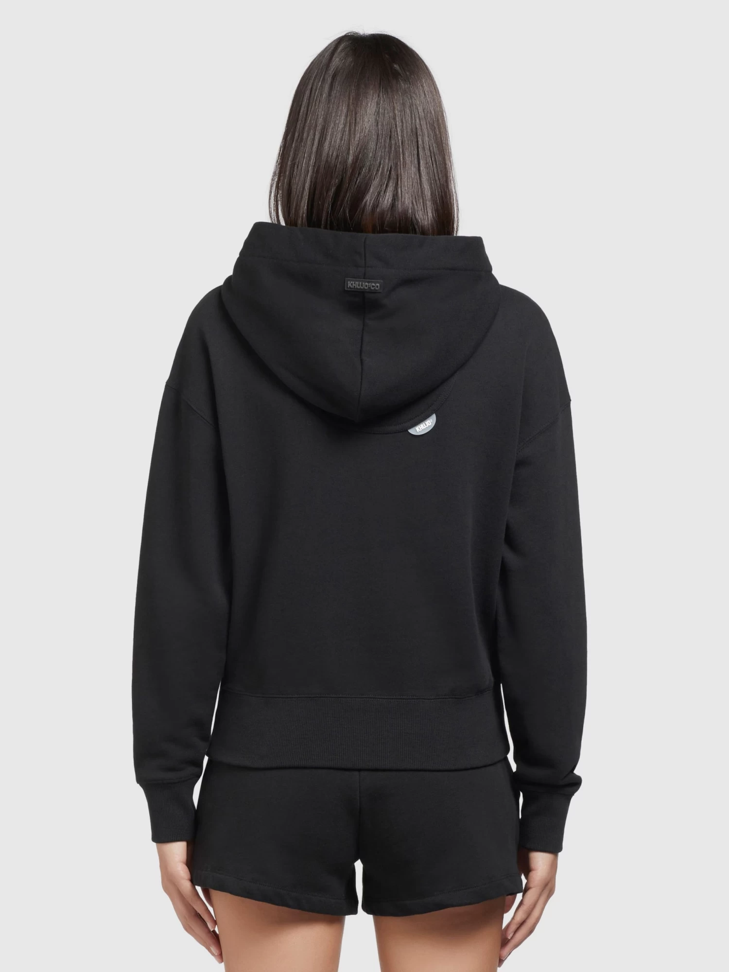 Khujo Longsleeves Shirt Dalia Dames Zwart 4 Khujo Longsleeves Shirt Dalia Dames Zwart - Afbeelding 4