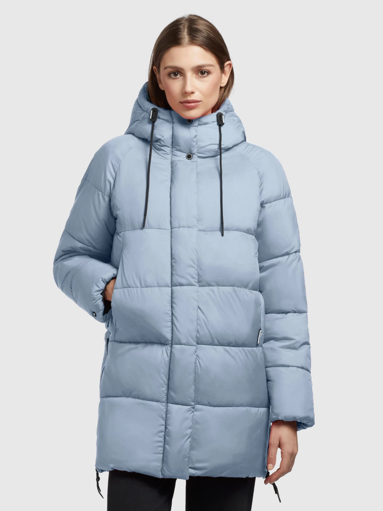 Khujo Winterjassen Winterjas Franee Dames Lichtblauw 2 Khujo Winterjassen Winterjas Franee Dames Lichtblauw - Afbeelding 2