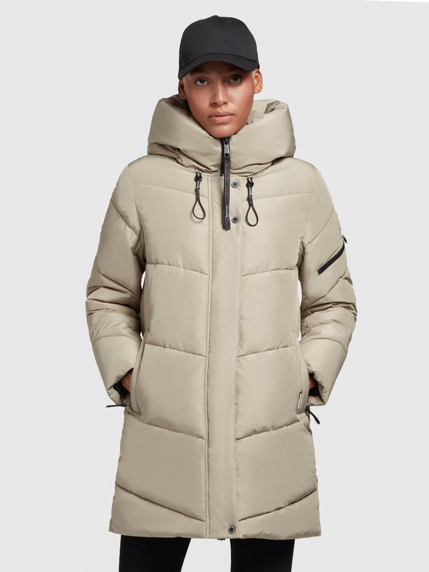 Khujo Winterjassen Winterjas Jordis 4 Dames Pastelgroen 2 Khujo Winterjassen Winterjas Jordis 4 Dames Pastelgroen - Afbeelding 2