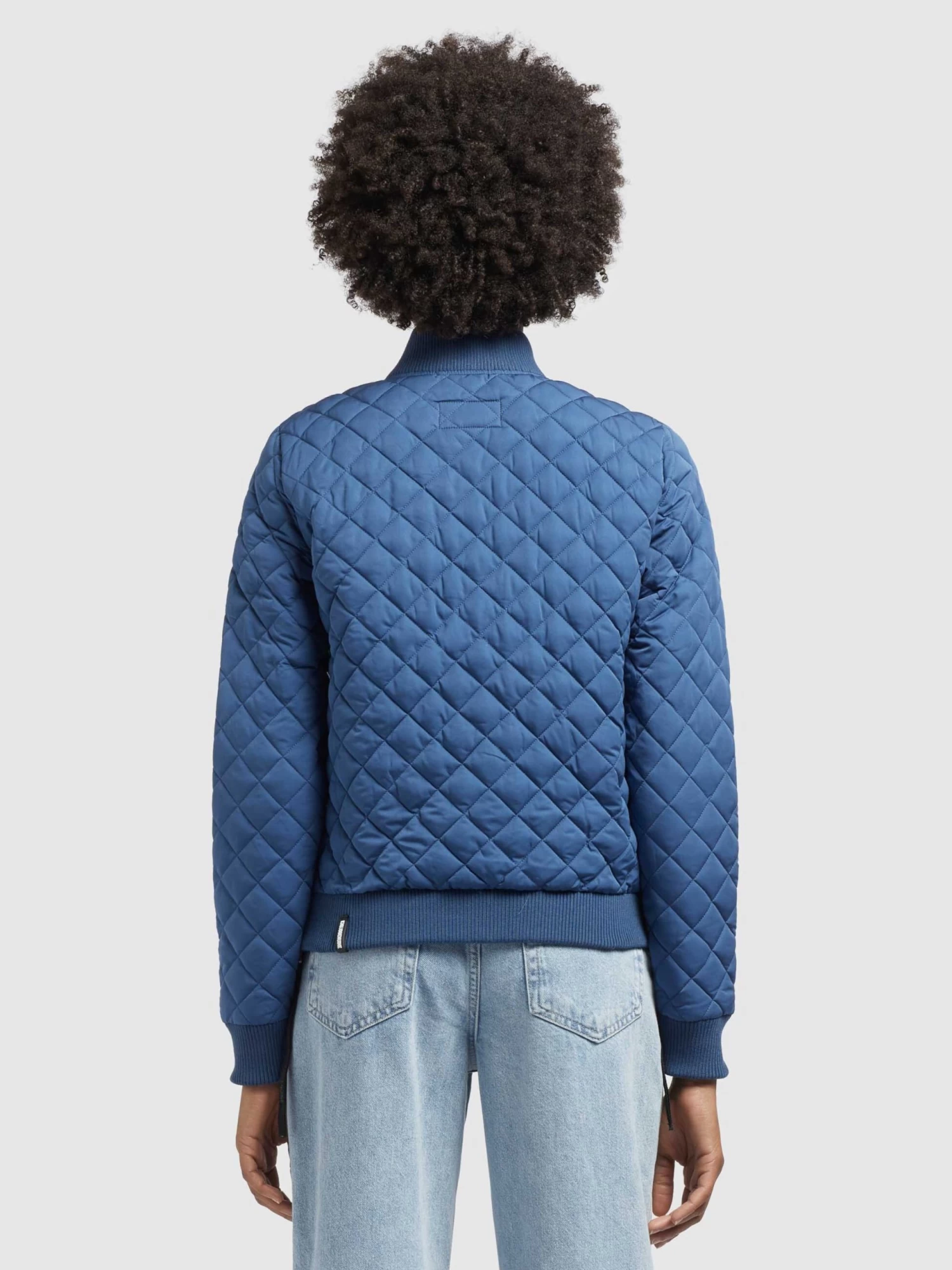 Khujo Tussenjassen Tussenjas MONZA Dames Blauw 5 Khujo Tussenjassen Tussenjas MONZA Dames Blauw - Afbeelding 5