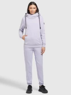 Khujo Hoodies Sweatshirt Rhabea Dames Lavendel 9 Khujo Hoodies Sweatshirt Rhabea Dames Lavendel -Mode kledingwinkel 8678acc8cbb487e178646e5f58e70819