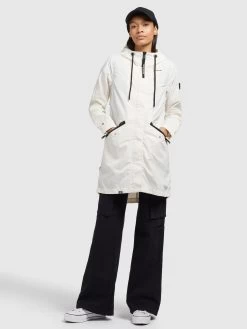 Khujo Tussenmantels Tussenmantel Games2 Dames Wit -Mode kledingwinkel 873c313906e638f571337d74d7891b0a