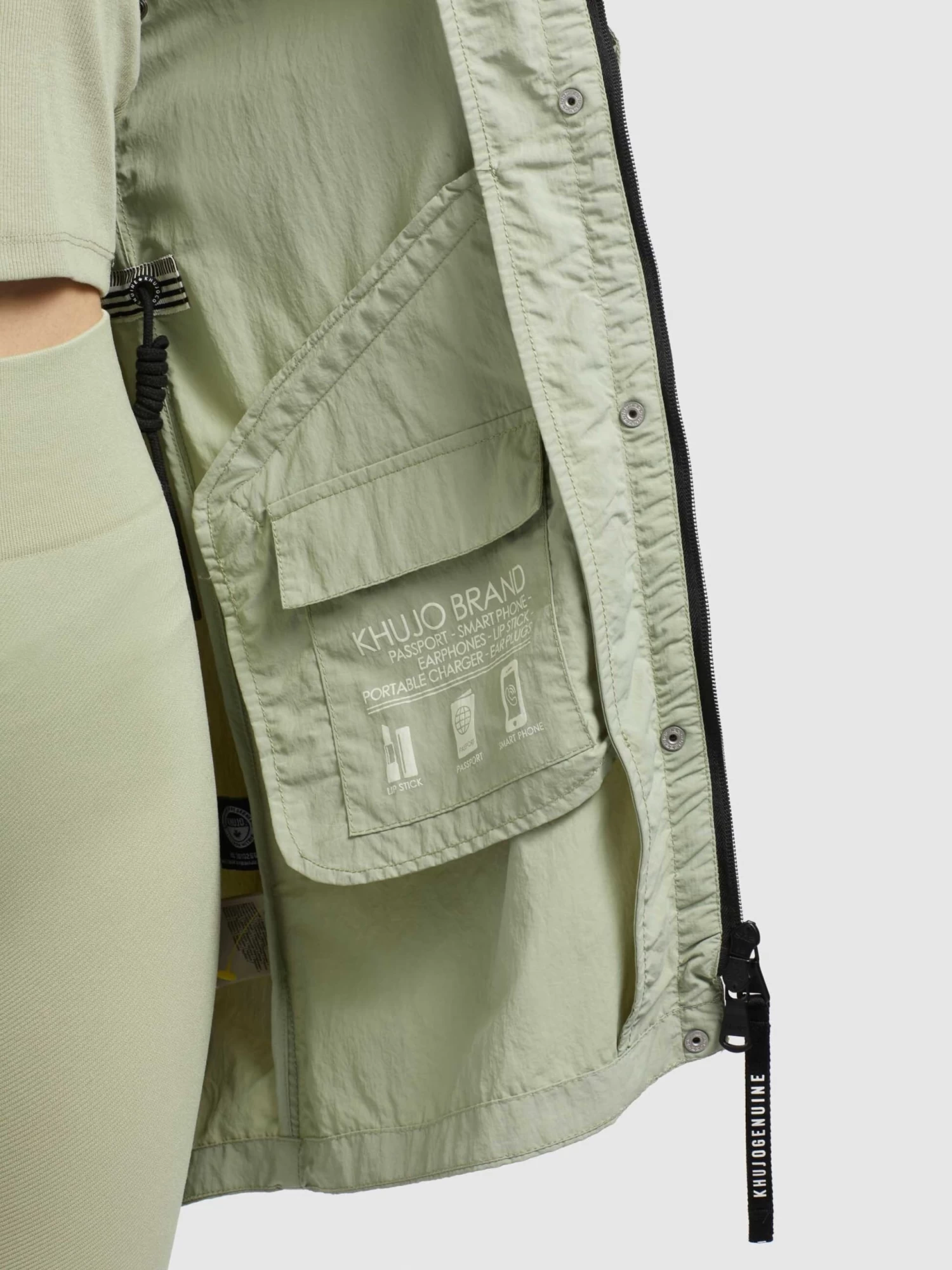 Khujo Tussenmantels Tussenmantel Games2 Dames Appel 8 Khujo Tussenmantels Tussenmantel Games2 Dames Appel - Afbeelding 8