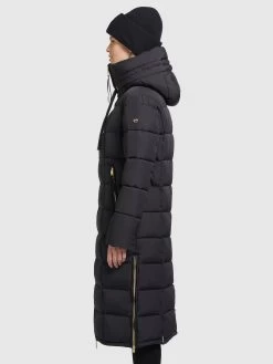 Khujo Wintermantels Wintermantel Aruba Dames Zwart -Mode kledingwinkel 8b4d78b74431b8a1a060d88f4f5208e1