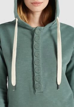 Khujo Hoodies Sweatshirt Keiki Dames Jade Groen -Mode kledingwinkel 8b953fcd4ff9e339bae4ae18fbd8dba4