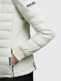 Khujo Tussenjassen Tussenjas MAUDE MATT Dames Groen -Mode kledingwinkel 8c69a121064995a4b6d545988552b315