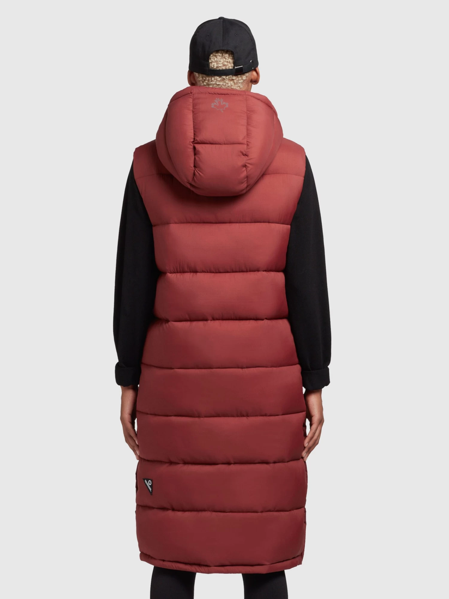 Khujo Bodywarmers Bodywarmer Magneta Dames Roestrood 4 Khujo Bodywarmers Bodywarmer Magneta Dames Roestrood - Afbeelding 4