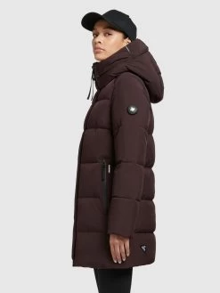 Khujo Korte Mantels Wintermantel Wente Dames Braam -Mode kledingwinkel 90710298534f4589fcc9d6338ee37453