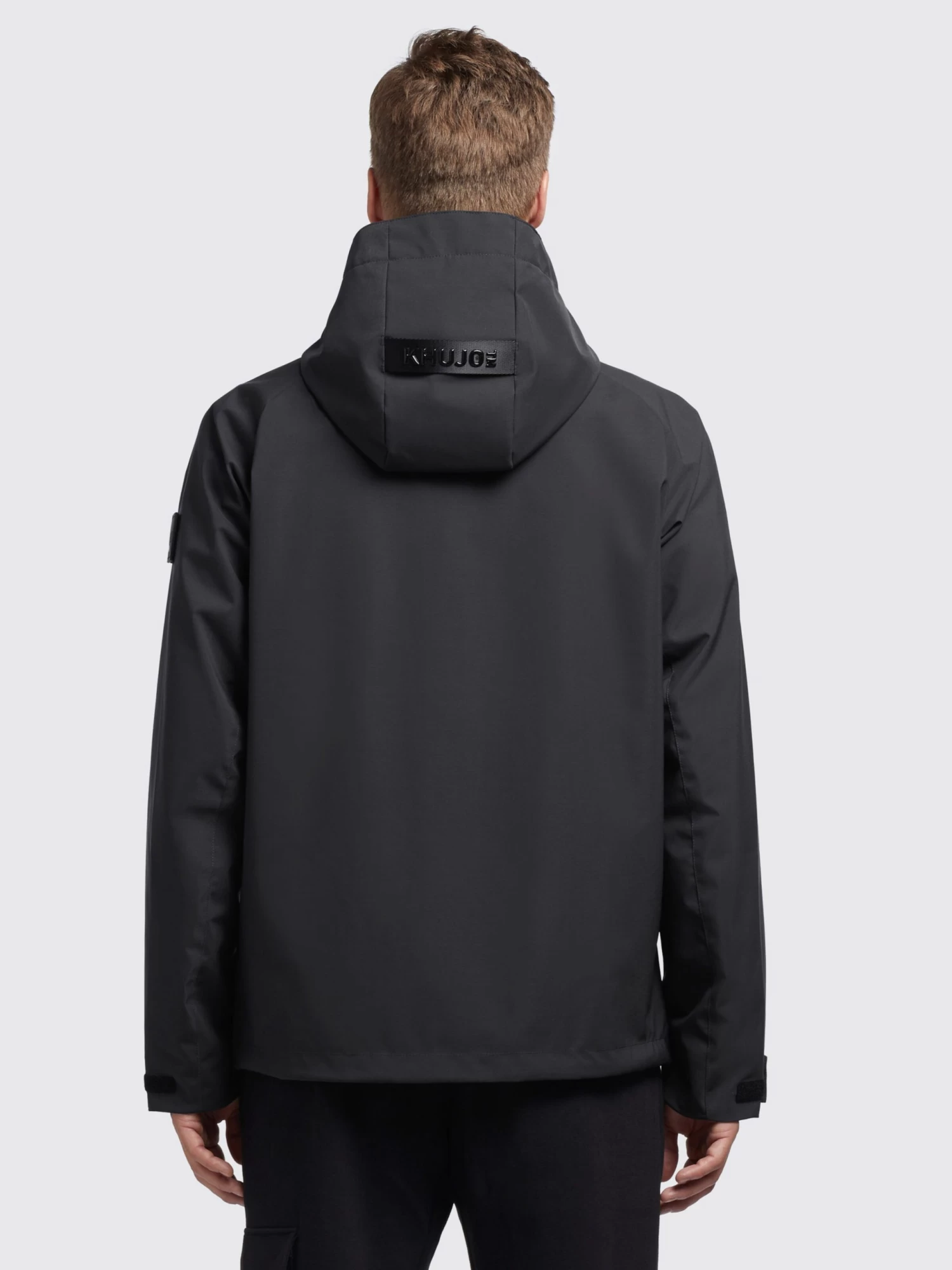 Khujo Tussenjassen Tussenjas Adam Heren Zwart 4 Khujo Tussenjassen Tussenjas Adam Heren Zwart - Afbeelding 4