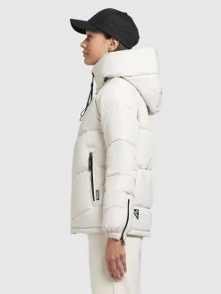 Khujo Winterjassen Winterjas Esila 3 Dames Natuurwit -Mode kledingwinkel 922960c4728a8d6adcd100d32e3aec19