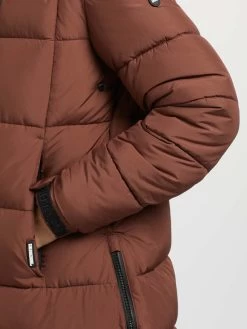 Khujo Wintermantels Wintermantel Youma Dames Karamel -Mode kledingwinkel 927b27cd6bf40ae0f5e7aef120ea2fb1