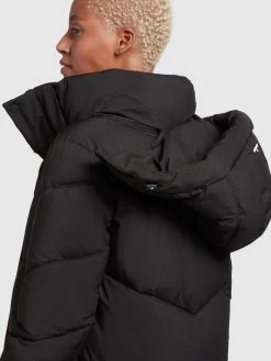 Khujo Wintermantels Wintermantel Torino2 Dames Zwart -Mode kledingwinkel 92b2304b763d2068f8a2419f522f49c7