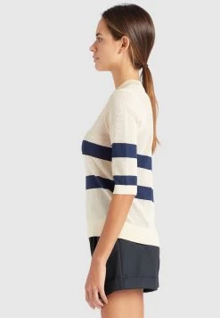 Khujo Chumane - T-Shirt Print - Sand/Dark Blue 11 Khujo Chumane - T-Shirt Print - Sand/Dark Blue -Mode kledingwinkel 94366046702941ffbecddc1f450aeddc