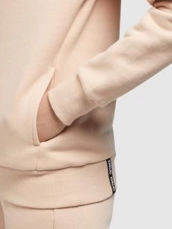 Khujo Hoodies Sweatshirt Karima Dames Abrikoos -Mode kledingwinkel 9465d6018caef38172247478b04152eb