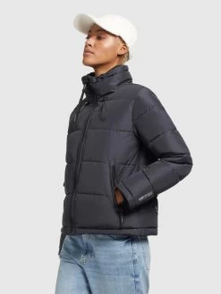 Khujo Winterjassen Winterjas Tuba 3 Dames Smoky Blue -Mode kledingwinkel 95639bfa4cd5aeadbdd6fa947c61bdb6