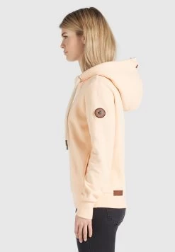 Khujo Hoodies Sweatshirt Tesia Dames Perzik -Mode kledingwinkel 9580163af05951f89f20c7222dd936be