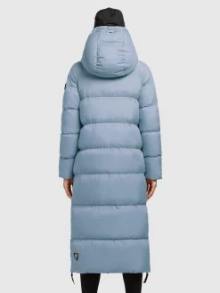 Khujo Wintermantels Wintermantel Dames Lichtblauw -Mode kledingwinkel 959ff602dad124b82098ff59ffc86f64