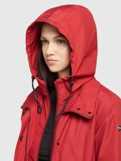 Khujo Parkas Tussenparka FELINA Dames Rood -Mode kledingwinkel 97d8dfa7cb5b62f5d96aa2aa2fba65aa