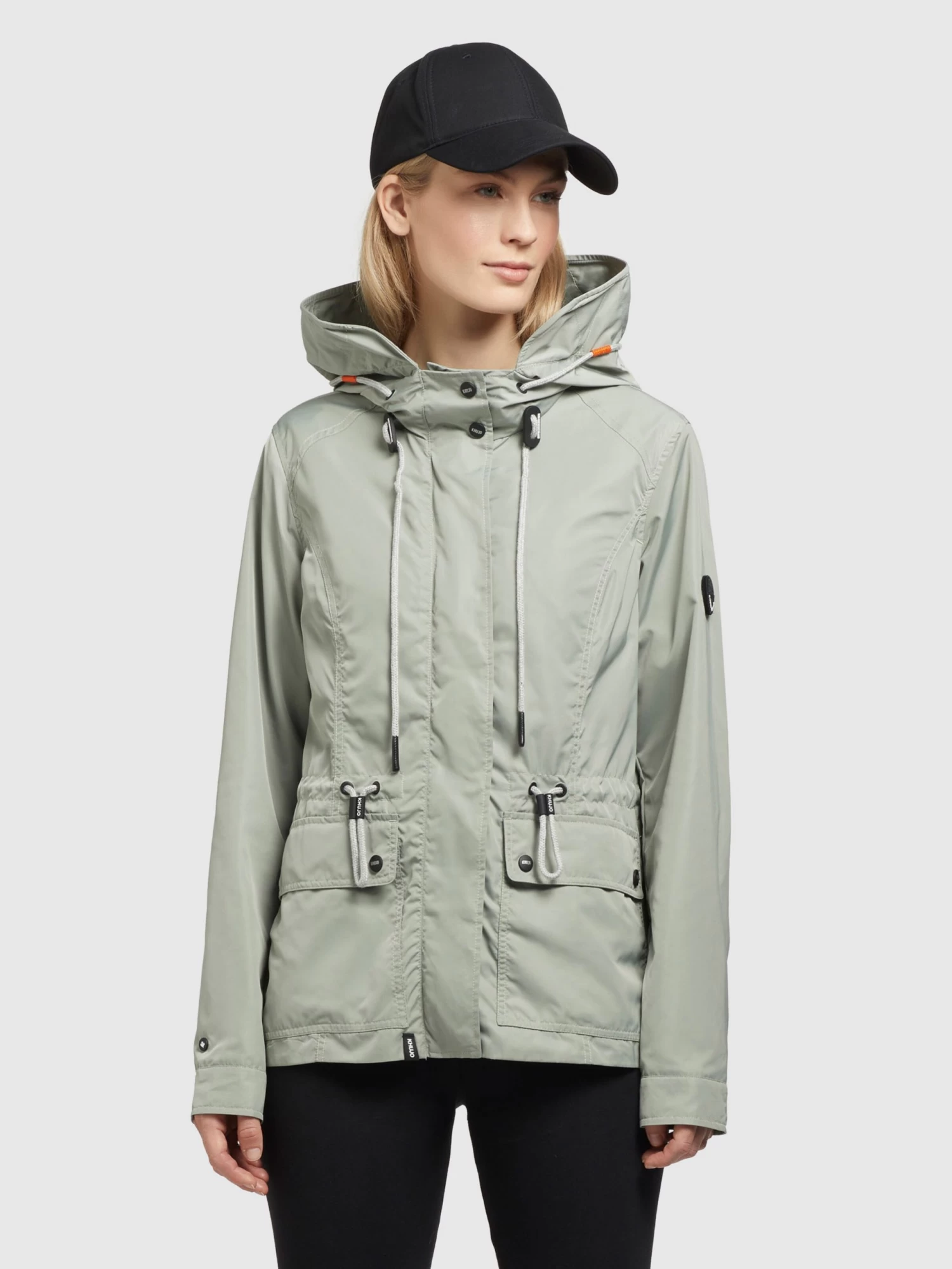 Khujo Tussenjassen Tussenjas DEBBY Dames Pastelgroen 2 Khujo Tussenjassen Tussenjas DEBBY Dames Pastelgroen - Afbeelding 2