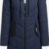Khujo Winterjassen Winterjas Aribay Dames Navy