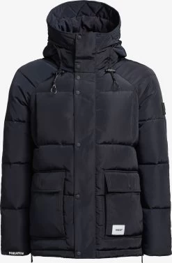 Khujo Winterjassen Winterjas Jedi Heren Donkerblauw