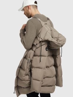 Khujo Outdoor Jassen Functionele Jas Rafi Heren Mokka -Mode kledingwinkel 991772e148acca66edb1971c399aabca