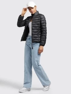 Khujo Tussenjassen Tussenjas Eleni Dames Zwart -Mode kledingwinkel 9a0baac6d4abb8b994e9a51932f4f4b2