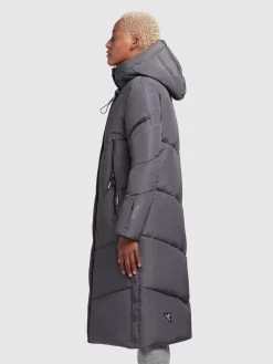 Khujo Tussenmantels Tussenmantel Dames Basaltgrijs -Mode kledingwinkel 9aa9eb17390c265b3a2d42b195d19d32