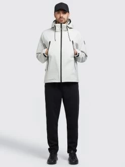 Khujo Tussenjassen Tussenjas Adam Heren Lichtgrijs -Mode kledingwinkel 9bb3661f9ec195641cad8bff9e6e9ada