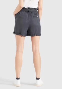 Khujo Shorts Loosefit Broek Poppy Dames Donkergrijs -Mode kledingwinkel 9bbd723fc12c4b73945508067debd577