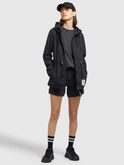 Khujo Tussenjassen Tussenjas SESIA Dames Zwart -Mode kledingwinkel 9d0b18510acaa5b564d56439819f0f30