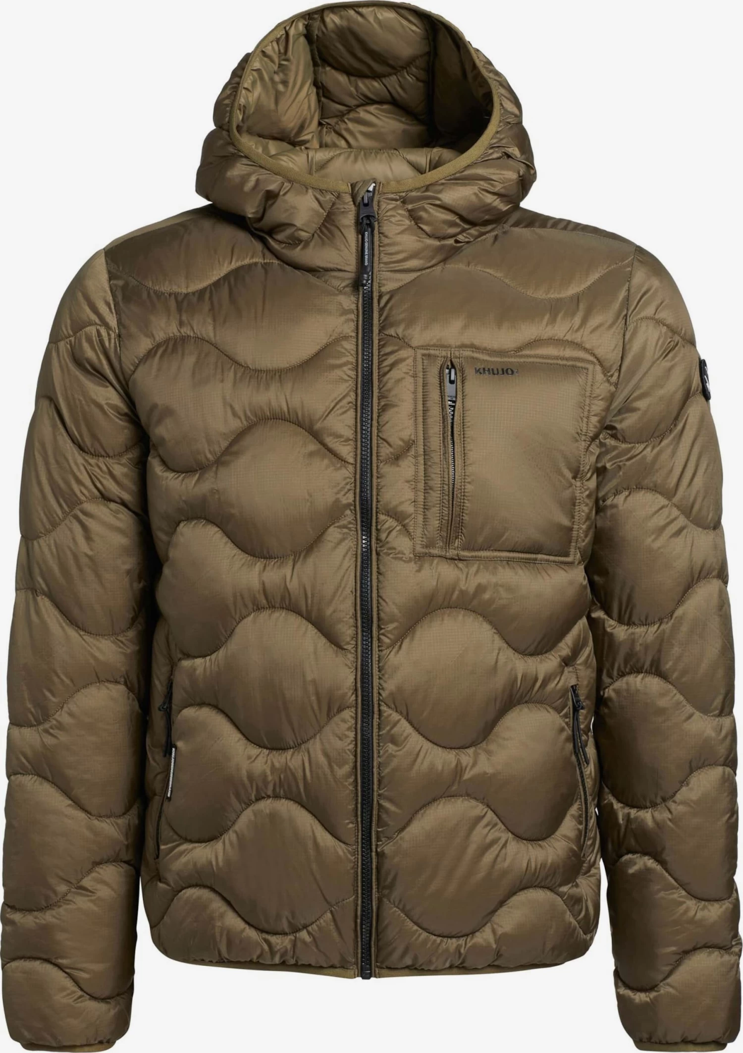 Khujo Tussenjassen Tussenjas Remo Heren Olijfgroen 1 Khujo Tussenjassen Tussenjas Remo Heren Olijfgroen
