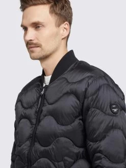 Khujo Tussenjassen Tussenjas Picco Heren Zwart -Mode kledingwinkel 9f359a9f06889d7b167053d17ba8491e