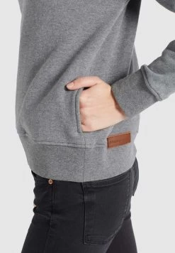 Khujo Sweatshirts Sweatshirt Lisel Dames Grijs -Mode kledingwinkel 9fb5d5690cc4584d98565f4332cf3f0b