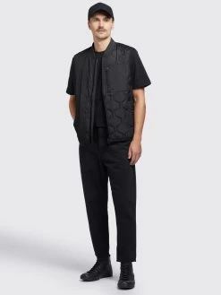 Khujo Bodywarmers Bodywarmer Liel Heren Zwart -Mode kledingwinkel 9fbd884c0f6eda852984e15157647416