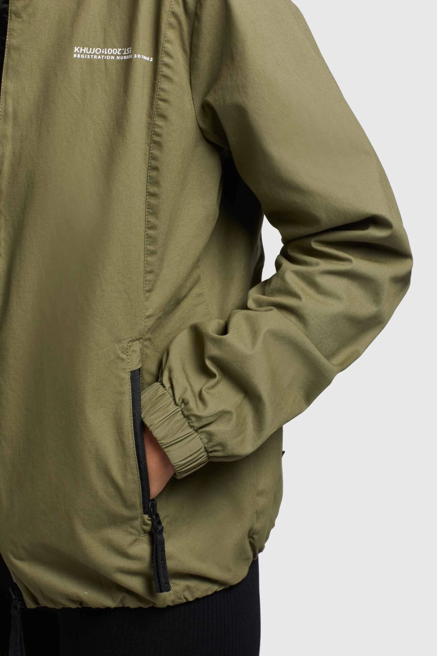 Khujo Tussenjassen Tussenjas Rolava Dames Olijfgroen 8 Khujo Tussenjassen Tussenjas Rolava Dames Olijfgroen - Afbeelding 8