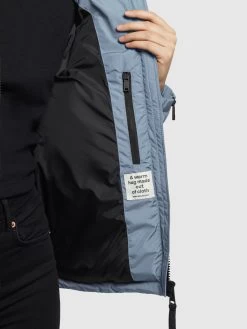 Khujo Winterjassen Winterjas Esila Dames Lichtblauw -Mode kledingwinkel a1018339065f9c3f14c979de48181437