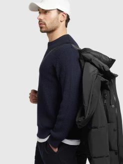 Khujo Winterjassen Winterjas Bizkit Heren Zwart -Mode kledingwinkel a551f145e1abb13a3504eb3dbdf36e18