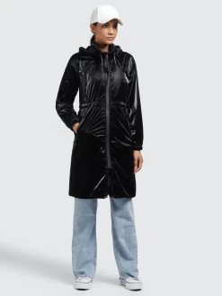 Khujo Tussenmantels Tussenmantel Marthe Dames Zwart -Mode kledingwinkel a67dbcc1fea4b151b23a8bcae6c18175