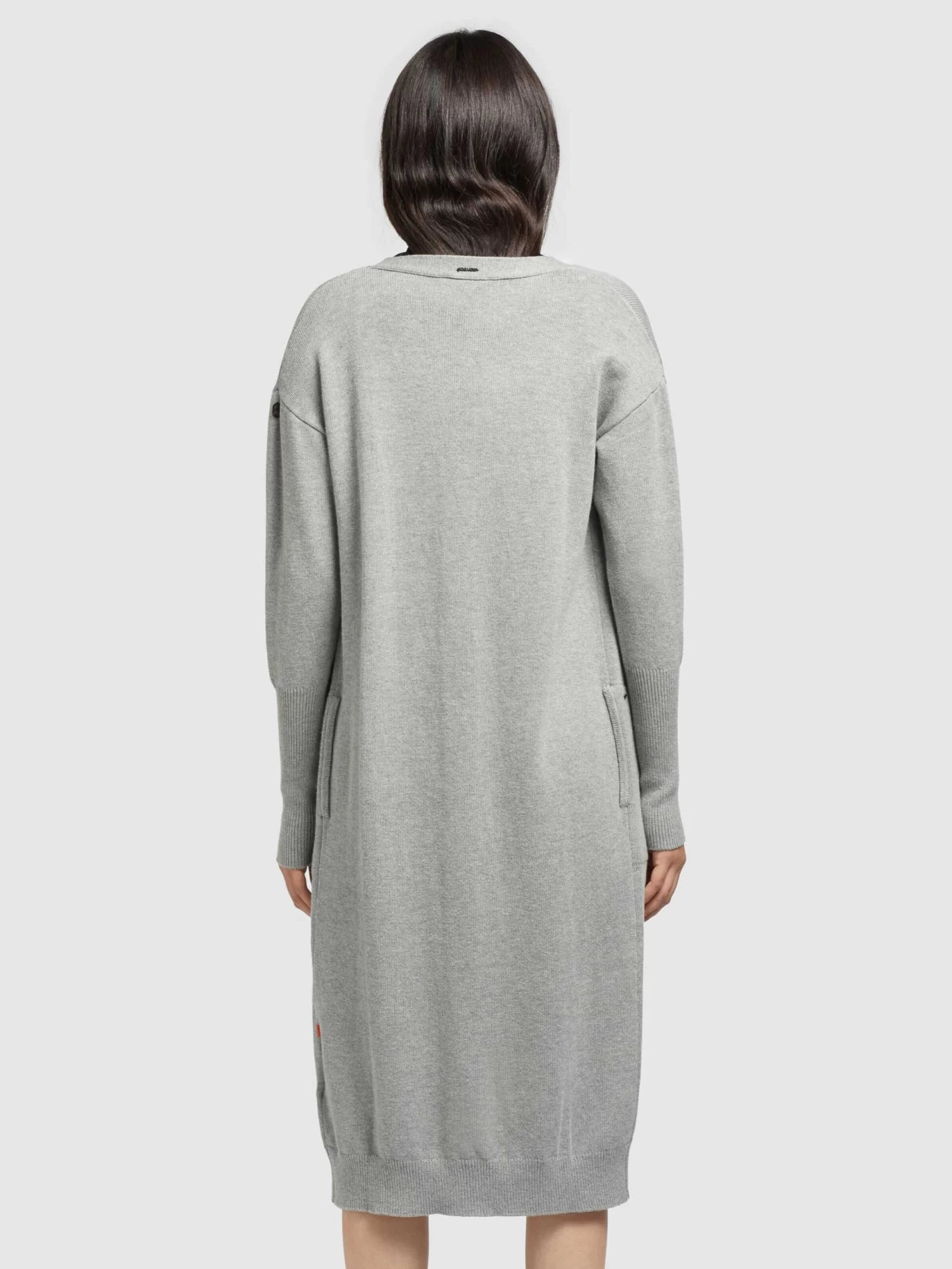 Khujo Vesten Gebreid Vest Elina Dames Grijs 4 Khujo Vesten Gebreid Vest Elina Dames Grijs - Afbeelding 4