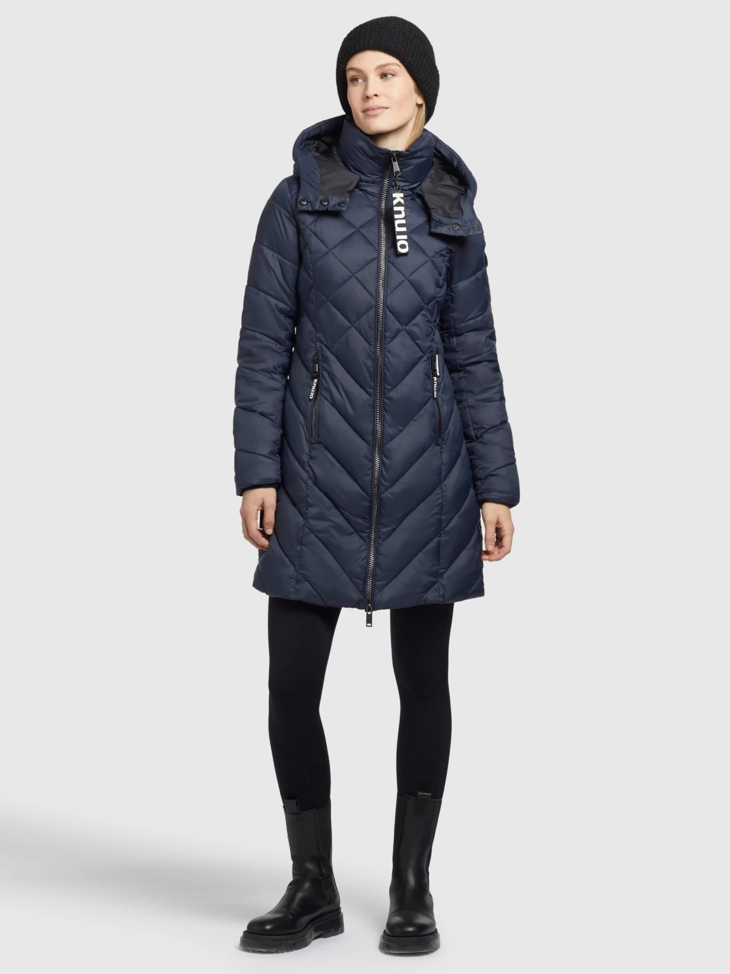 Khujo Tussenmantels Tussenmantel Aneth Dames Navy 6 Khujo Tussenmantels Tussenmantel Aneth Dames Navy - Afbeelding 6